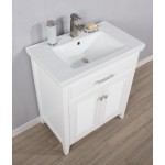 Cameron 30" Single Sink Vanity in White