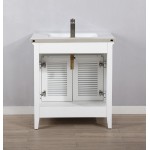 Cameron 30" Single Sink Vanity in White