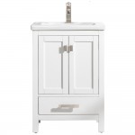 Valentino 24" Single Vanity in White