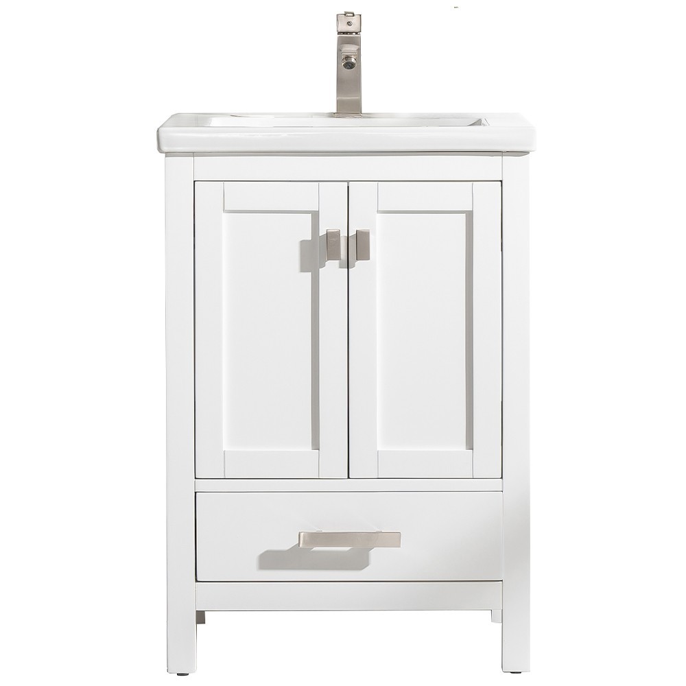 Valentino 24" Single Vanity in White