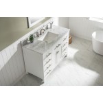 Valentino 48" Single Sink Vanity in White