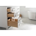 Valentino 54" Single Sink Vanity in White