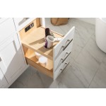 Valentino 54" Single Sink Vanity in White