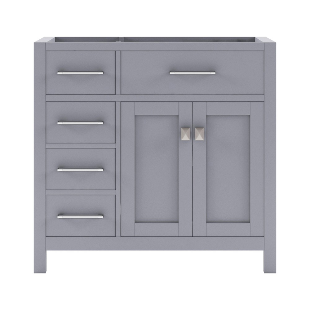 Caroline Parkway 36" Single Cabinet in Gray