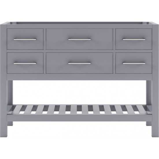 Caroline Estate 48" Single Cabinet in Gray