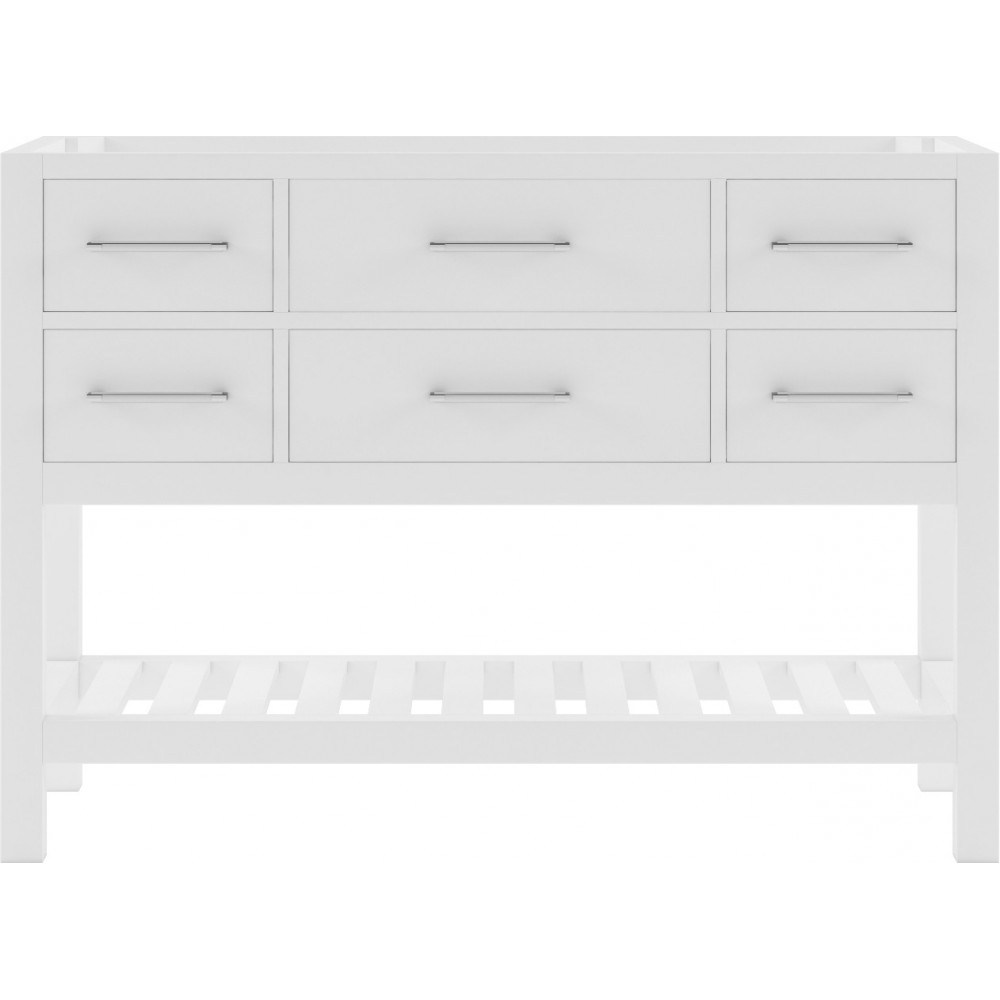 Caroline Estate 48" Single Cabinet in White Caroline Estate 48" Single Cabinet in White