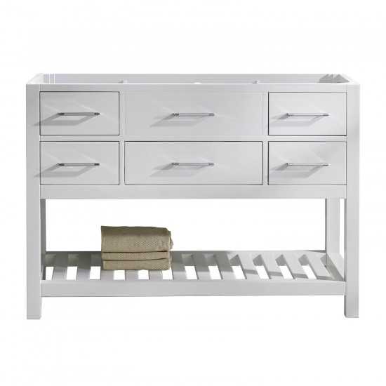 Caroline Estate 48" Single Cabinet in White