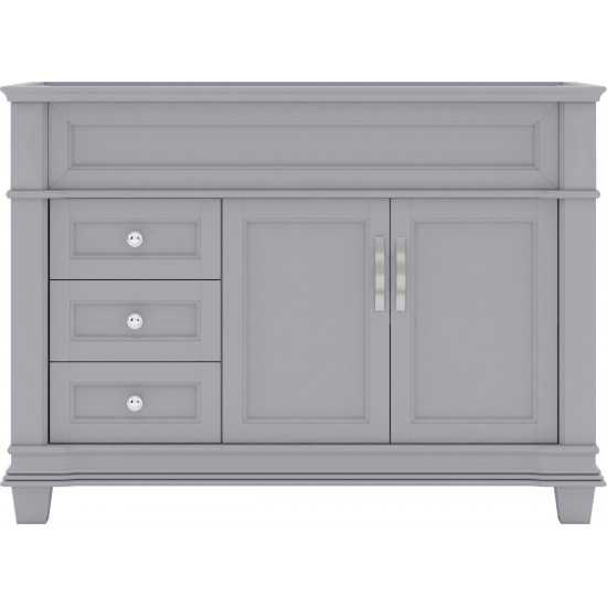 Victoria 48" Single Cabinet in Gray