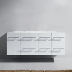 Ceanna 55" Single Cabinet in White