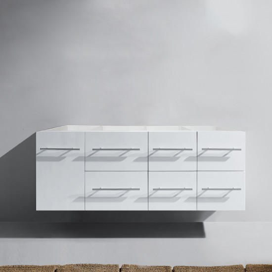 Ceanna 55" Single Cabinet in White