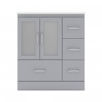 Zola 30" Single Cabinet in Gray