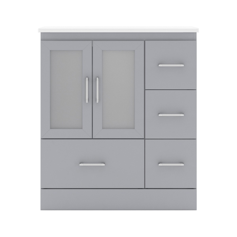 Zola 30" Single Cabinet in Gray