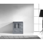 Zola 30" Single Cabinet in Gray