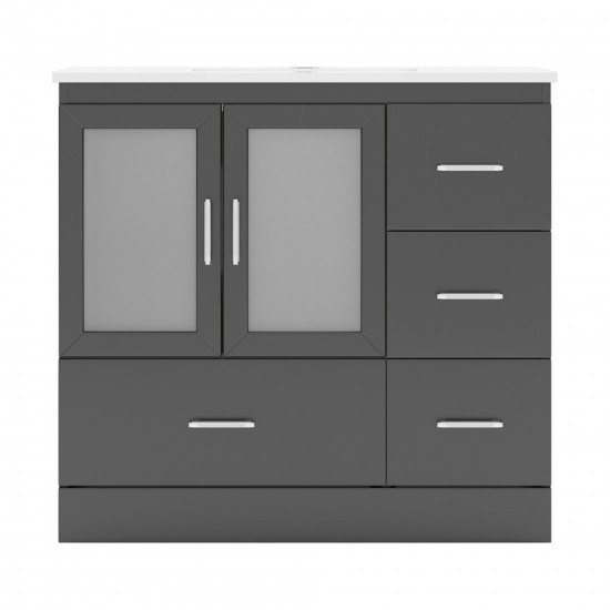 Zola 36" Single Cabinet in Espresso