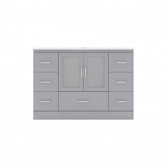 Zola 48" Single Cabinet in Gray