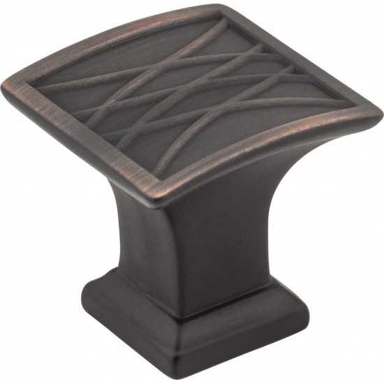 Aberdeen Square Lined Cabinet Knob