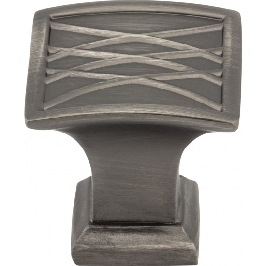 Aberdeen Square Lined Cabinet Knob