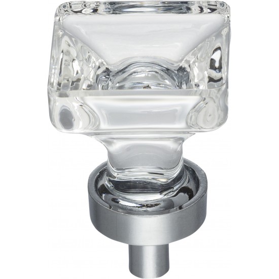 Harlow Small Square Glass Knob