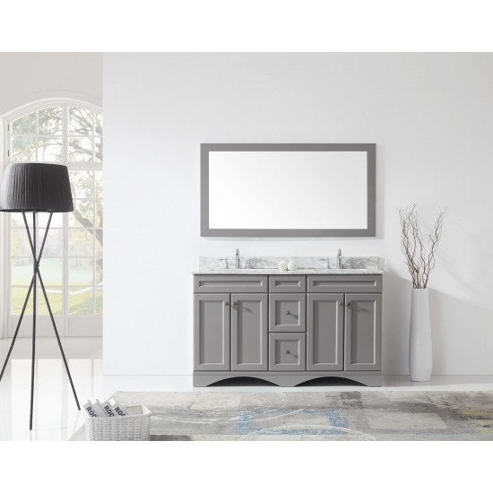 Talisa 60" Double Cabinet in Gray