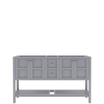 Winterfell 60" Double Cabinet in Gray