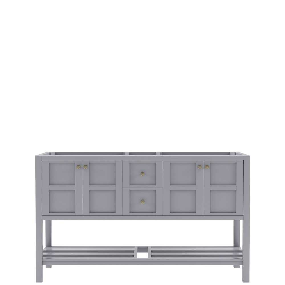 Winterfell 60" Double Cabinet in Gray