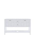 Winterfell 60" Double Cabinet in White