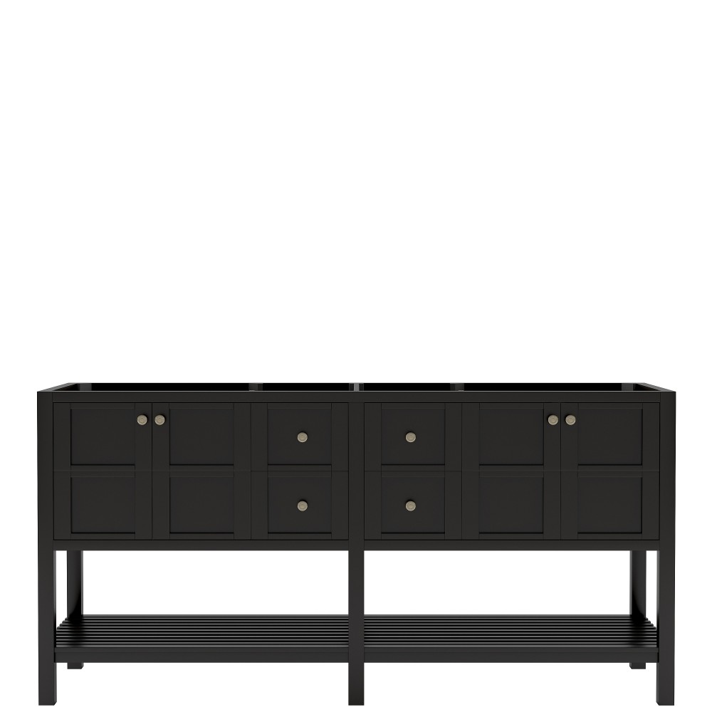 Winterfell 72" Double Cabinet in Espresso