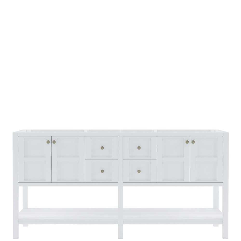 Winterfell 72" Double Cabinet in White