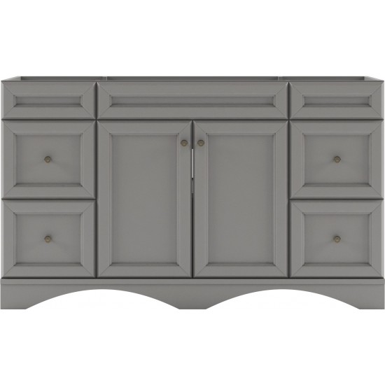 Talisa 60" Single Cabinet in Cashmere Gray