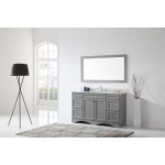 Talisa 60" Single Cabinet in Gray