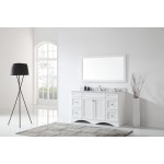 Talisa 60" Single Cabinet in White