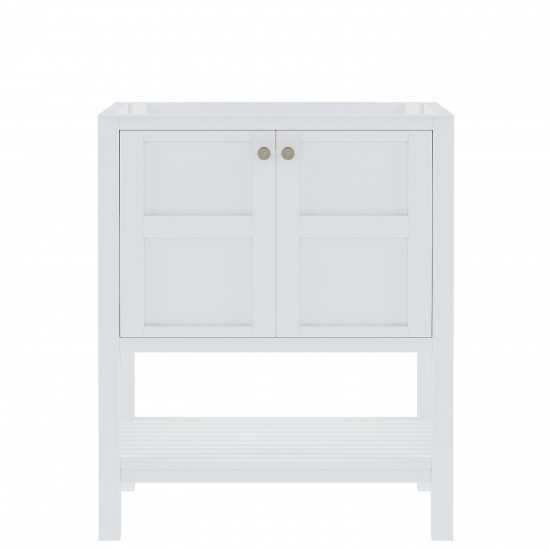 Winterfell 30" Single Cabinet in White