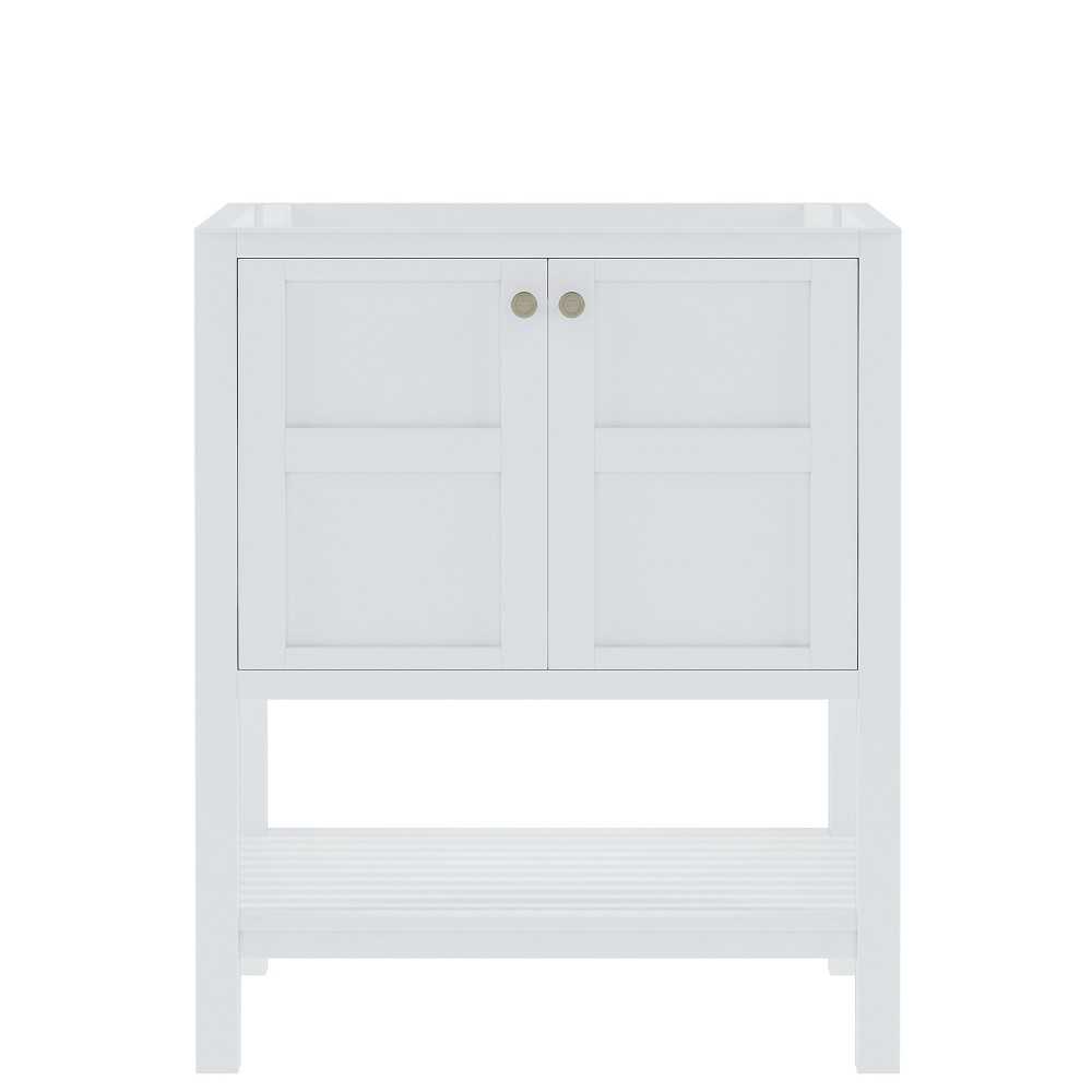 Winterfell 30" Single Cabinet in White