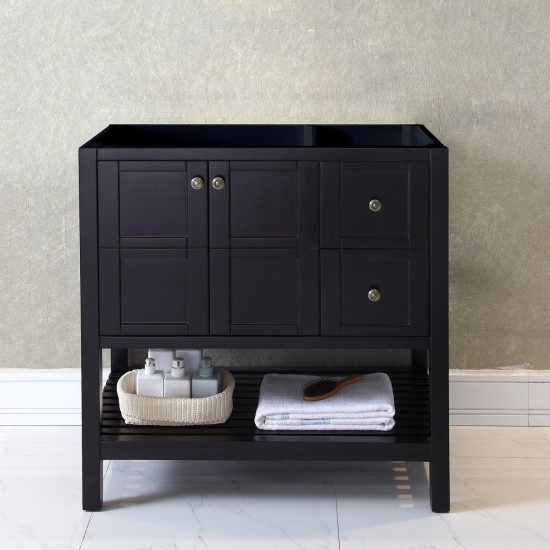 Winterfell 36" Single Cabinet in Espresso