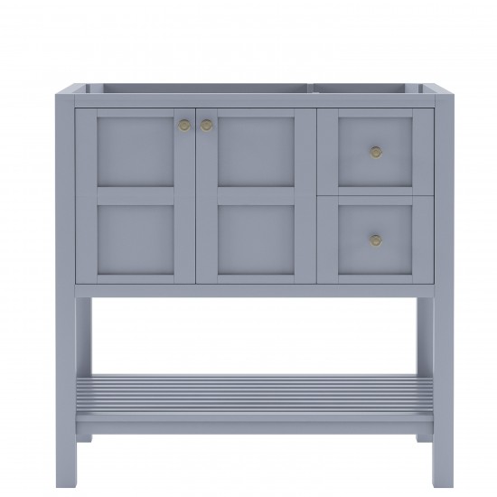 Winterfell 36" Single Cabinet in Gray