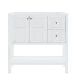 Winterfell 36" Single Cabinet in White