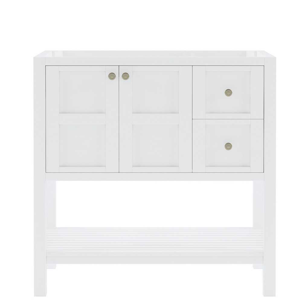 Winterfell 36" Single Cabinet in White