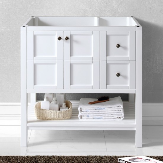 Winterfell 36" Single Cabinet in White