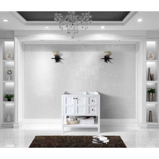 Winterfell 36" Single Cabinet in White