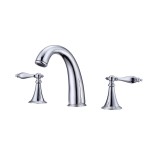 Winterfell 48" Single Bath Vanity in White with White Marble Top and Square Sink with Polished Chrome Faucet and Matching Mir