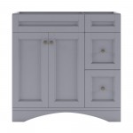 Elise 36" Single Cabinet in Gray