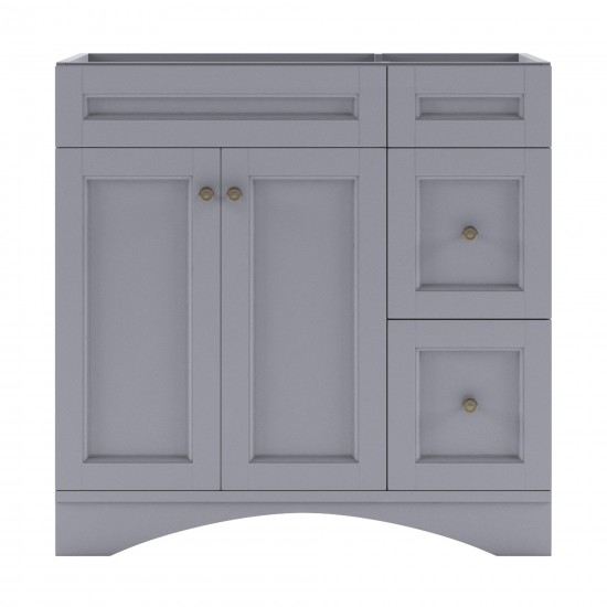 Elise 36" Single Cabinet in Gray