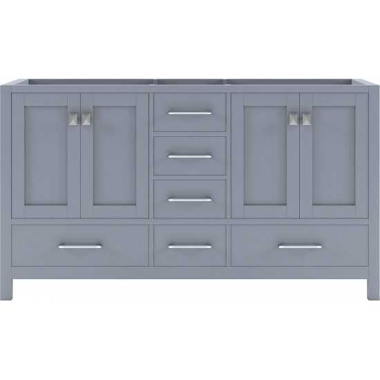 Caroline Avenue 60" Double Cabinet in Gray