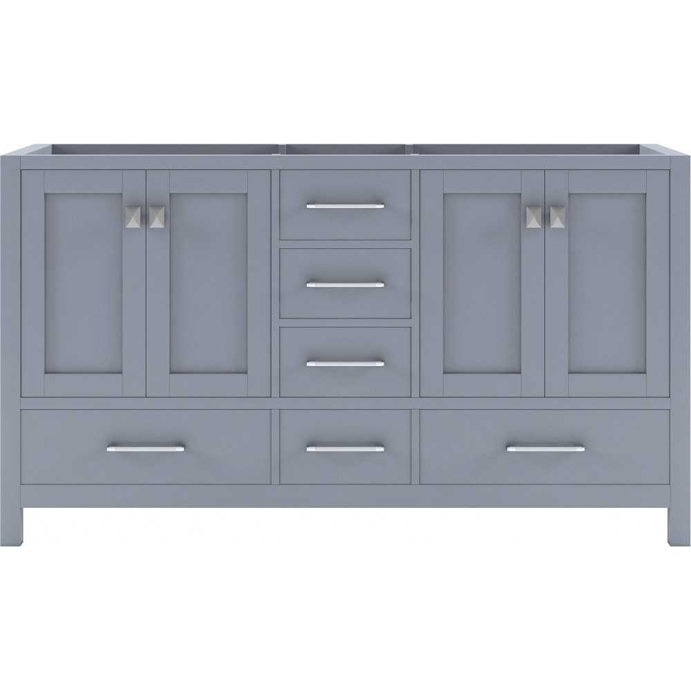 Caroline Avenue 60" Double Cabinet in Gray