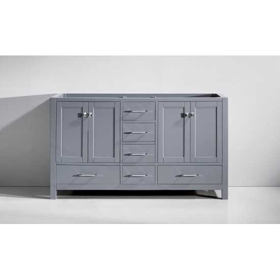 Caroline Avenue 60" Double Cabinet in Gray