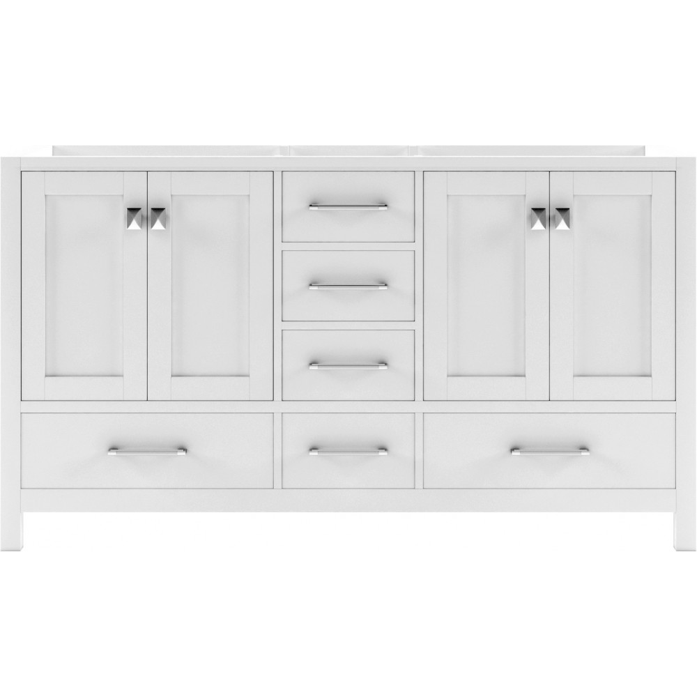 Caroline Avenue 60" Double Cabinet in White