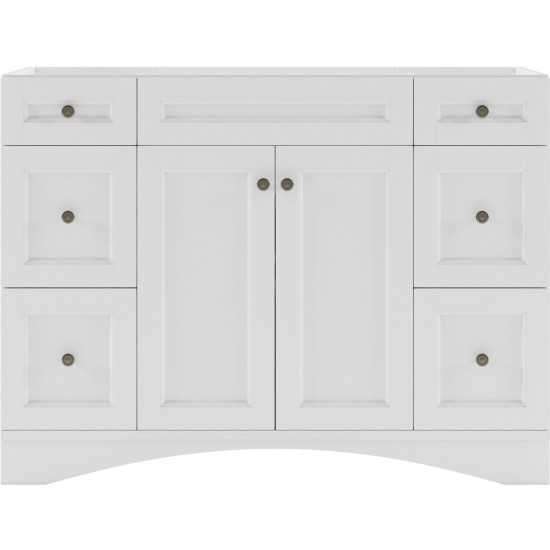 Elise 48" Single Cabinet in White