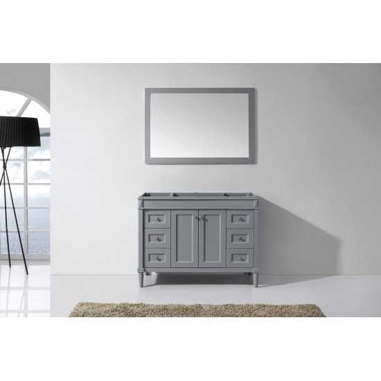 Tiffany 48" Single Cabinet in Gray