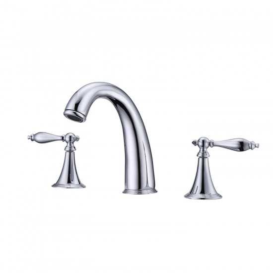 Tiffany 48" Single Bath Vanity in Gray with White Marble Top and Round Sink with Polished Chrome Faucet