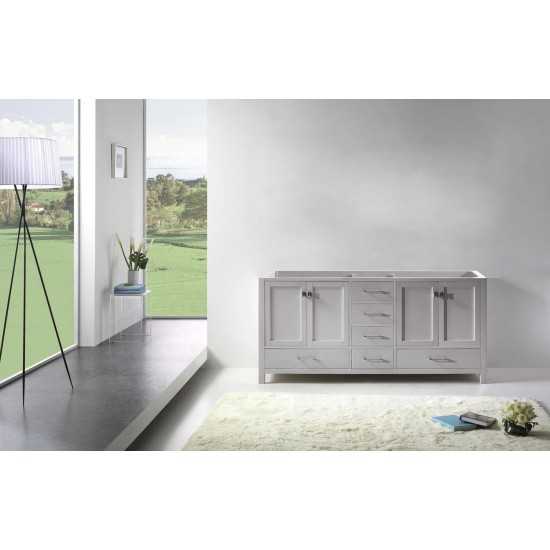 Caroline Avenue 72" Double Cabinet in Cashmere Gray